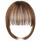 Bangs Hair Clip in Extensions Natural Fringe Bangs Clip-on Front Neat Flat Bang One Piece Long Straight Hairpiece for Women
