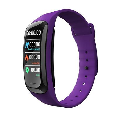 C1plus Smart Watch 0.96 inch Smartwatch Fitness Running Watch Bluetooth Temperature Monitoring Pedometer Call Reminder Compatible with Android iOS Women Men Waterproof Long Standby Media Control IP 67