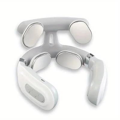 Intelligent Cervical Spine Massager Shoulder And Neck Multifunctional Physiotherapy Neck Protector Hot Compress Electric Heating Cervical Spine Massage