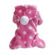 winter pet dog puppy warm dot star print costume soft coat hoodie jacket apparel for dogs puppies easy to wear 1# xs