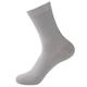 Men's 3 Pairs Crew Socks Black Light Grey Color Plain Casual Daily Basic Medium Summer Spring Fall Breathable