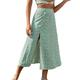 Women's A Line Long Skirt Midi Skirts Split Print Floral Casual Daily Weekend Summer Polyester Elegant coastalgrandmastyle Summer Black Blue Green Light Blue