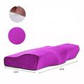 Japanese Slow Rebound Health Neck Care Massage Cervical Spine Home Memory Pillow Manufacturer Wholesale Memory Cotton Butterfly Shaped Pillow