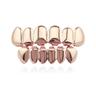 Teeth Set / Teeth Grills Hip Hop All Body Jewelry For Carnival Party Modern Style Geometrical Copper Gun black fangs (set) Gun black flat teeth (set) Rose gold flat teeth (set)