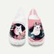 Women's Sneakers Print Shoes Animal Print Plus Size Outdoor Daily Travel Floral Cat Contrast Color Flat Heel Casual Comfort Minimalism Walking Mesh White Pink