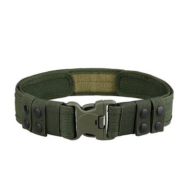 Men's Belt Tactical Belt Nylon Web Work Belt Black Ginger Straw Military Army Plain Daily Wear Going out Weekend