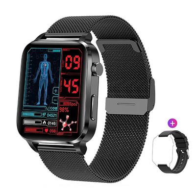 Blood Sugar Smart Watch Men Health Heart Rate Blood Pressure Sport Smartwatch Women Glucometer Watch for Android Iphone