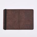 Leather Passport Cover RFID Elastic Band Travel Credit ID Card Waterproof Passport Holder Men Women Wallet Document Organizer