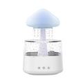 Rain Lamp Cloud Humidifier Home Creative Large Fog Capacity Colorful Atmosphere Lamp Essential Oil Raindrops Wood Grain Mushroom Aromatherapy Machine