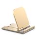 Cell Phone Stand Cellphone Holder For Desk Small Phone Stand For Travel Lightweight Portable Foldable Tablet Stands Desktop Stands For Android Smartphone Office Supplies