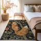 Inspired William Morris Fox Area Rug Kitchen Mat Non-Slip Oil Proof Floor Mat Livingroom Rug Indoor Outdoor Mat Bedroom Decor Bathroom Mat Entrance Rug Door Mat