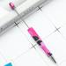 Yeahmol 10 Pcs/pack Beadable Pen Ballpoint Pen with Black Ink Refills Rollerball Pen for Kids Students Office School Supplies DIY Making Gift Printed 23 Rose Red Y09J9Y6G