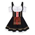 Carnival Oktoberfest Beer Costume Dirndl Trachtenkleider Dirndl Blouse Oktoberfest / Beer Bavarian Bavarian Wiesn Traditional Style Wiesn Women's Traditional Style Cloth Shirt Apron