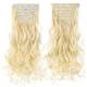 Synthetic Hair Curly Clip In Wig Extension 16 Clips In Hair Extension Hair Pieces Fake Hair Extension Synthetic 49 Colors