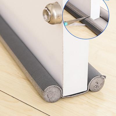 Door Bottoom Draft Stopper Adjustable Door Sweep Under Door Draft Blocker Insulator Weatherstrip Household Foam Sealing Strip