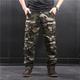 Men's Cargo Pants Cargo Trousers Tactical Pants Hiking Pants Camo Pants Multi Pocket Straight Leg 8 Pocket Camouflage Soft Outdoor Full Length Casual Daily Classic Style Casual / Sporty Loose Fit