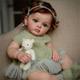 24 inch Reborn Baby Doll Finished Reborn Toddler Girl Doll Tutti Hand Paint Doll High Quality 3D skin multiple Layers Painting Visible Veins