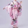 Girls' Yukata Robe Kimono Japanese Traditional Masquerade Kid's Kimono Coat Party