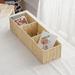 Clearance Under 10$! Travel Jewelry Case Modern Multi-functional Cosmetics Storage Box Student Dormitory Compartment Storage Basket Desktop Key Storage Basket Container Storage Rattan Storage Box