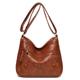 women's pu leather shouder bag texture messenger bag large-capacity shoulder bag women's bag simple fashion