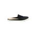 Old Navy Mule/Clog: Black Color Block Shoes - Women's Size 9 - Almond Toe