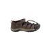 Keen Sandals: Brown Solid Shoes - Women's Size 5 - Round Toe