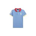 Polo Ralph Lauren Big Pony Polo Knit Shirt - Size 8Y Blue