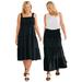 Plus Size Women's Convertible Dress to Skirt by Woman Within in Black (Size S)