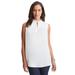 Plus Size Women's Sleeveless Button-Front Blouse by Jessica London in White (Size 14 W)