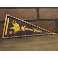 Framed 1970's Minnesota Vikings Nfl Vintage Mini Pennant