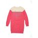 Gap Kids Dress - Sweater Dress: Red Hearts Skirts & Dresses - New - Size X-Large