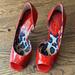 Jessica Simpson Shoes | Jessica Simpson Josette Heels, Red, Size 7b/37 | Color: Red | Size: 7