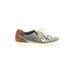 Naturalizer Flats: Gray Color Block Shoes - Women's Size 10 1/2 - Round Toe