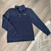 Under Armour Jackets & Coats | Mens Quarter Zip Pullover Under Armour Jacket Size Medium | Color: Blue | Size: M