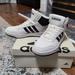 Adidas Shoes | Adidas Hoops Mid 3.0 Sneakers Size 7-Mens | Color: Black/White | Size: 7