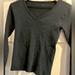 Brandy Melville Tops | Brandy Melville Long Sleeve Top | Color: Gray | Size: Xs