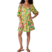 Anthropologie Dresses | Anthropologie X Sanctuary Women’s Weekender Tiered Square Neck Babydoll Dress M | Color: Green/Orange | Size: M