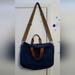 J. Crew Bags | Harwick Briefcase By J.Crew | Color: Blue/Tan | Size: Os