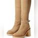 Free People Shoes | Free People Suede Boots Brand New Size 38 | Color: Tan | Size: 7.5