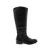 Dolce Vita Boots: Black Solid Shoes - Women's Size 6 1/2 - Round Toe