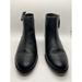 J. Crew Shoes | J. Crew Frankie Eo774 Black Pebbled Leather Ankle Booties Womens Size 6 | Color: Black | Size: 6