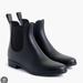 J. Crew Shoes | Jcrew Chelsea Rainboot - Black | Color: Black | Size: 8