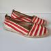Kate Spade Shoes | Kate Spade Lido Espadrille Flat Loafers Red And Cream Size 8 | Color: Cream/Red | Size: 8