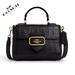 Coach Bags | Nwt Coach Morgan Top Handle Leather Satchel | Color: Black/Gold | Size: Os