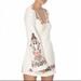 Free People Dresses | Free People White Floral Embroidered Dress | Color: White | Size: S