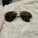 Gucci Accessories | Gucci Aviator Sunglasses | Color: Brown/Gold | Size: Os