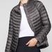 Athleta Jackets & Coats | Athleta Black Down-Kind Packable Jacket Xs X-Small Snap Front | Color: Black | Size: Xs