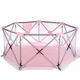 Baby Playpen Baby Barrier, 7 Foldable Inserts, Baby Kids Play Barrier Family, Fall Protection, Baby Indoor Kids, Two-Color, Washable, Optional (Color : B)