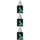 SOIMISS 3 Pcs Crocodile Canvas Bag Book Tote Bag for Women Canvas Bags for Kids Black Tote Bag Women Handbag Womens Sling Bag Women Tote Bags Girl Bag Child Earth Tones Accessories Metal