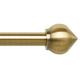 Curtain poles Antique Brass Extendable curtain pole 76cm to 310cm Adjustable curtain track 30" to 122" Includes poles, BALL finials, 3 piece brackets, hardware kits